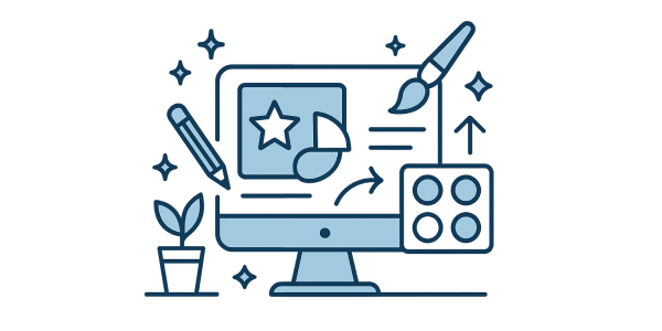 Hero image for Are you overwhelmed with design? Try Canva for free, easy creations
                        