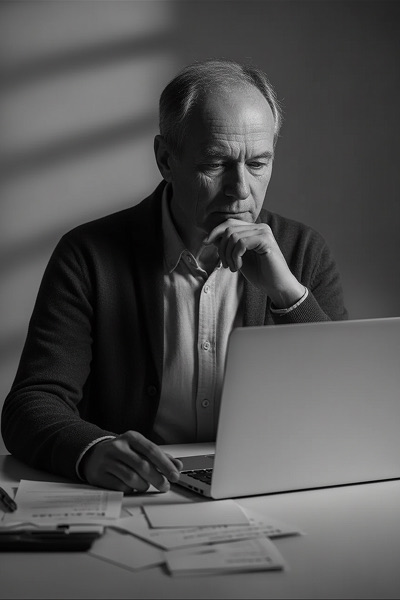 Whiteboard with digital strategy roadmap notes