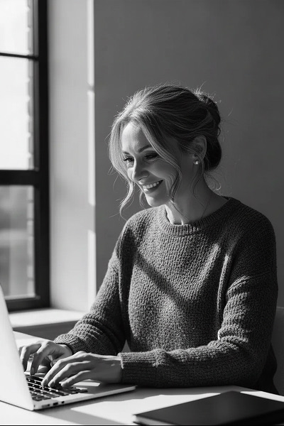 Powerful hero image on nonprofit homepage