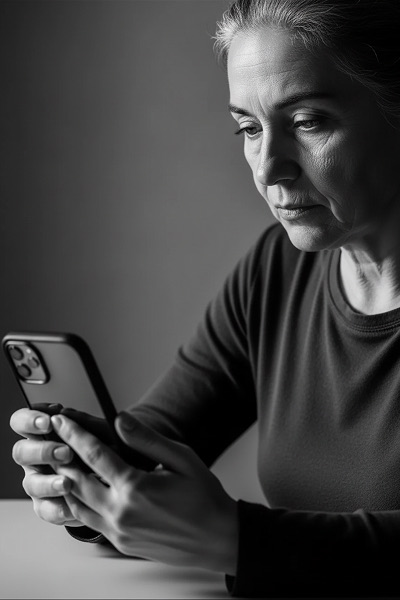 Laptop showing nonprofit website in Google search results