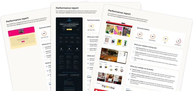 website audit report
